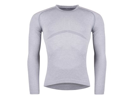 triko funkční F SOFT dlouhý rukáv, sv. šedé (velikost M-L)