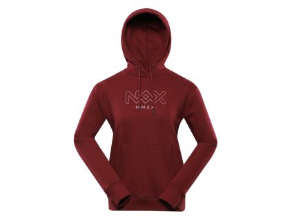 mikina dámská NAX WERENA červená (Varianta L)
