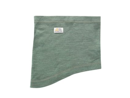 šátek roura ALPINE PRO KATANE merino zelený