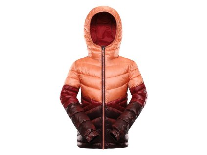 bunda dětská ALPINE PRO ROGO HI-THERM oranžová (Varianta 104/110)