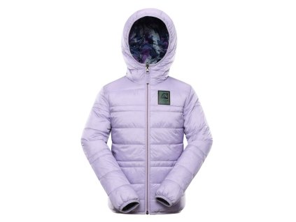 bunda dětská oboustranná ALPINE PRO EROMO HI-THERM fialová (Varianta 104/110)