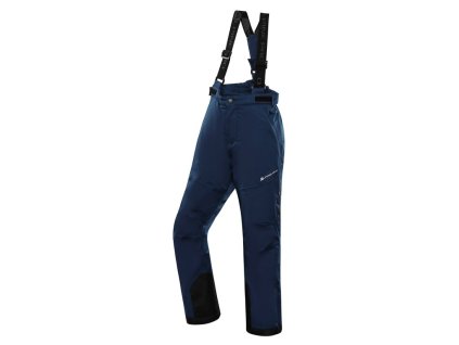 kalhoty dětské dlouhé ALPINE PRO OSAGO lyžařské s membránou PTX modrá (Varianta 92/98)