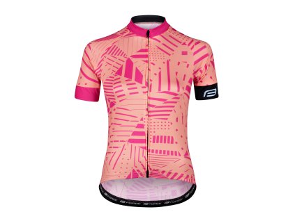 dres FORCE SHARD LADY kr. rukáv, meruňkový (velikost M)