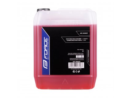 čistič FORCE PURA k doplnění - 5l -červený, cherry