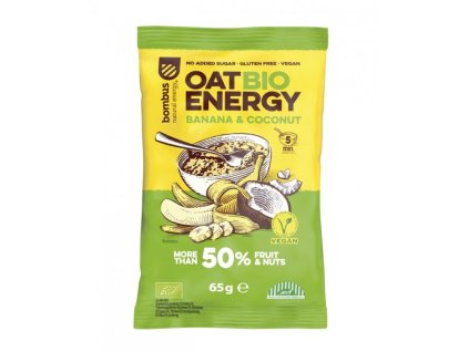 kaše ovesná Bombus Bio 65g banán+kokos
