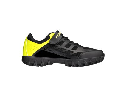 tretry FORCE MTB GO2, černo-fluo