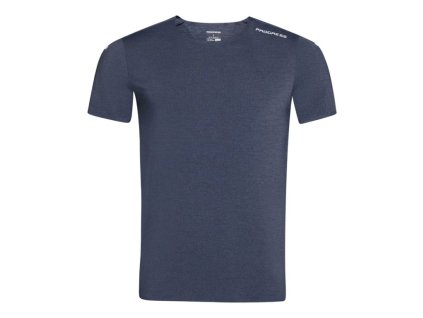 triko krátké pánské Progress TECHNIC tmavě modrý melír (Varianta L)