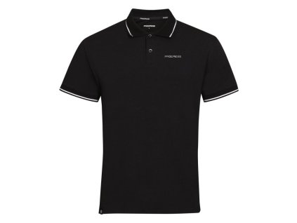 triko krátké pánské polo HOGAR Progress černé (Varianta L)