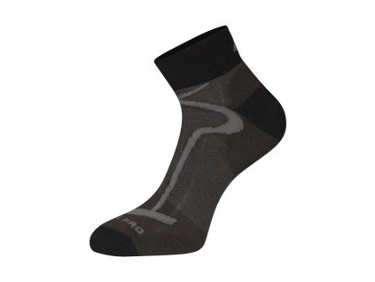 ponožky ALPINE PRO GANGE kotníkové černé (Varianta L)