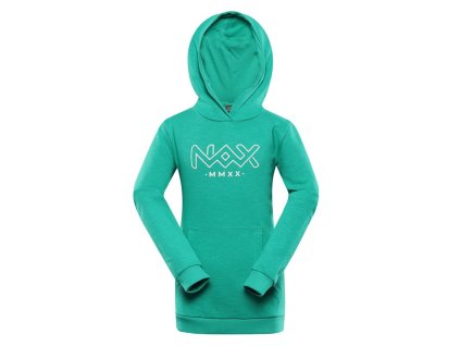 mikina dětská NAX COLEFO zelená (Varianta 116-122)