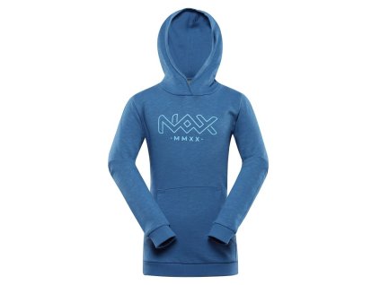 mikina dětská NAX COLEFO modrá (Varianta 116-122)