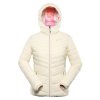 bunda dámská ALPINE PRO EROMA oboustranná béžová (Varianta S)