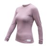 triko dlouhé dámské SENSOR MERINO DF mystic violet (Varianta L)