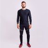 kalhoty pánské Progress REFLEX běžecké legíny černé (Varianta XXL)