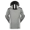bunda pánská ALPINE PRO DAM s membránou PTX šedá (Varianta S)