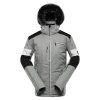 bunda pánská ALPINE PRO DAM s membránou PTX šedá (Varianta XL)