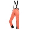 kalhoty dámské dlouhé ALPINE PRO EDESA s membránou PTX oranžové (Varianta L)