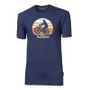 triko krátké pánské Progress BARBAR BIKER s bambusem tm.modrá (Varianta L)