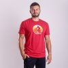 triko krátké pánské Progress BARBAR BIKER s bambusem červené (Varianta L)