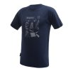 triko krátké pánské SENSOR MERINO ACTIVE OUTSIDE modré (Varianta L)