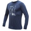 triko dlouhé pánské SENSOR MERINO ACTIVE OUTSIDE modré (Varianta L)