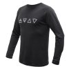 triko dlouhé pánské SENSOR MERINO BLEND ELEMENTS černé (Varianta L)