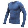 triko dlouhé pánské SENSOR MERINO BOLD modré (Varianta L)