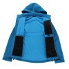 bunda pánská ALPINE PRO HOOR softshellová modrá (Varianta S)
