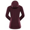 bunda dámská ALPINE PRO ANUKA s DWR fialová (Varianta M)