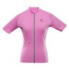 dres krátký dámský ALPINE PRO SAGENA 2 s COOL DRY růžový (Varianta L)
