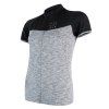 dres krátký dámský SENSOR CYKLO MOTION zip šedo/černý (Varianta M)