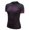 dres krátký dámský SENSOR CYKLO TOUR black dots (Varianta M)