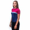 dres krátký dámský SENSOR CYKLO TOUR lilla stripes (Varianta L)