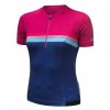 dres krátký dámský SENSOR CYKLO TOUR lilla stripes (Varianta L)