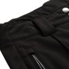 kalhoty dámské dlouhé ALPINE PRO UFEDA softshellové s membránou černé (Varianta L)