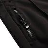 kalhoty dámské dlouhé ALPINE PRO UFEDA softshellové s membránou černé (Varianta L)