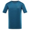 triko pánské krátké ALPINE PRO BASIK rychleschnoucí s COOL DRY modré (Varianta 5XL)