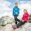bunda dětská ALPINE PRO EZORO softshellová růžová (Varianta 164-170)