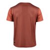 dres FORCE MTB MOUNT krátký rukáv, cihlový (velikost S)