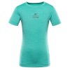 triko dětské krátké ALPINE PRO BASIKO rychleschnoucí zelené (Varianta 104-110)