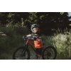 dres FORCE KID MTB CHEERY, černo-oranžový (velikost 128-140)