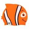 čepice plavecká dětská Acra NEMO oranžová