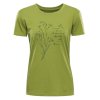 triko dámské krátké ALPINE PRO TERMESA 3 světle zelené (Varianta L)