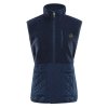 vesta dámská ALPINE PRO OFESA hřejivá modrá (Varianta S)