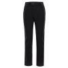kalhoty dámské dlouhé ALPINE PRO CORBA softshellové s COOL DRY černé (Varianta 36)
