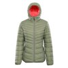 bunda dámská ALPINE PRO EROMA oboustranná zelená (Varianta L)