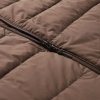 bunda pánská ALPINE PRO RETER péřová hnědá (Varianta M)