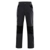 kalhoty dětské dlouhé ALPINE PRO AKANO softshellové zemité (Varianta 104-110)