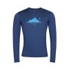 Direct Alpine pánské merino triko FURRY LONG (Barva navy (Glacial lake), Velikost S)