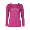 Direct Alpine dámské merino triko FURRY LONG LADY ocean (Glacial lake) (Barva orchid (Silent hills), Velikost XS)